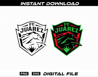Club Juarez PNG SVG: Mexikanischer Fußball- Vektor, Liga Mexicana (Digitaler Download