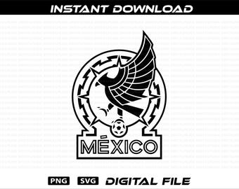 Mexico Soccer Team Logo: PNG SVG Digital Files