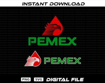 Pemex Logo PNG SVG: Mexico Digital File (300 DPI) Transparent