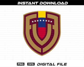 Venezuela National Soccer Team Logo: PNG, SVG (Digital Download)