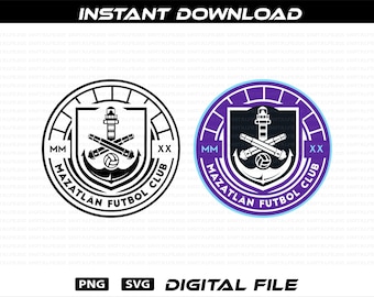 Club Mazatlán PNG SVG: Vector de fútbol mexicano, Liga Mexicana (Descarga digital)