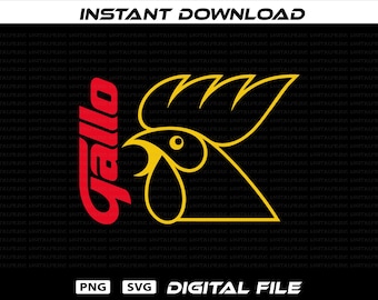 Rooster Logo PNG SVG: Guatemalan Gallo Digital Download