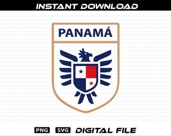 Panama Soccer Team Logo: PNG SVG, Seleccion Panama, Vector  Digital Files