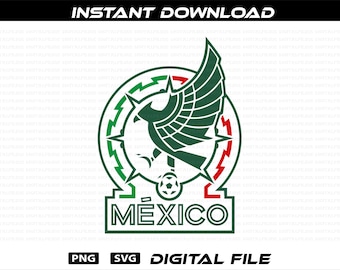 Mexico Soccer Team Logo: PNG SVG, Nuevo Logo Seleccion Mexicana Digital Files