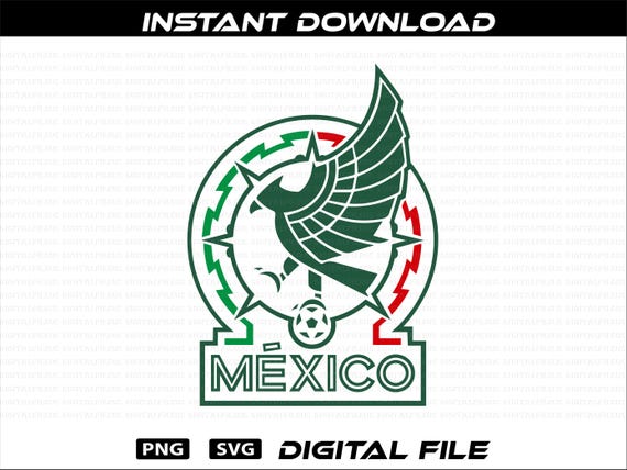 Mexico Soccer Team Logo: PNG SVG, Nuevo Logo Seleccion Mexicana Digital Files