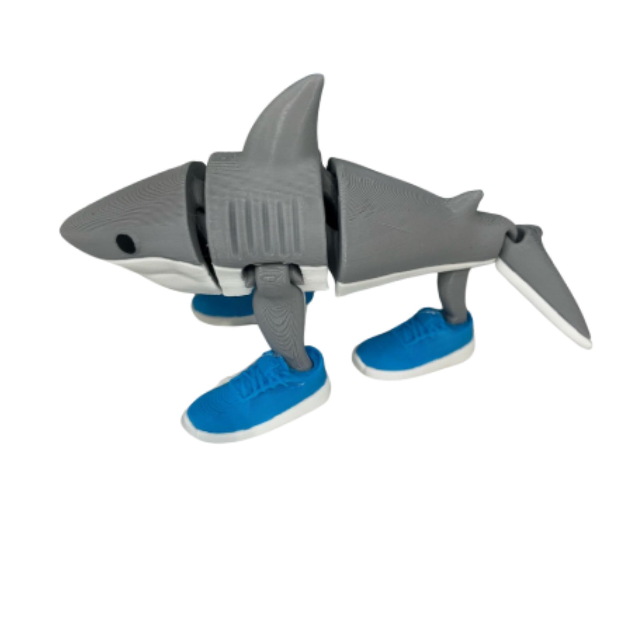sharkman　トルボー3点セット 3D Printed Tralalero Shark Figurine: Viral Tiktok Trend, PLA Decor