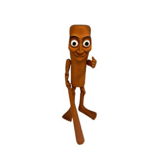 Tun Tung Tung Sahur Articulated Figure: 19cm Collectible