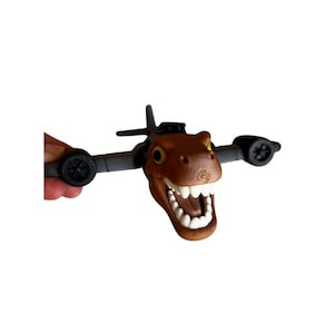 3D-utskriven ledad nukleär dinosauriefigur: Brainrot Design Collectible
