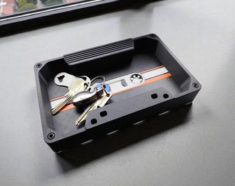 Vassoio per cassette retrò: arredamento vintage anni '70 e '80, PLA biodegradabile