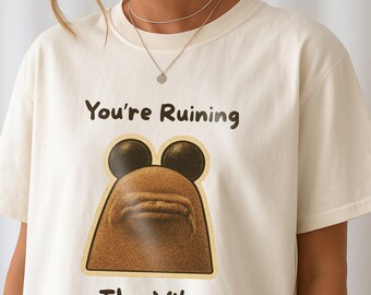 Meme-shirt Marcus de worm: grappig Brain Rot T-shirt