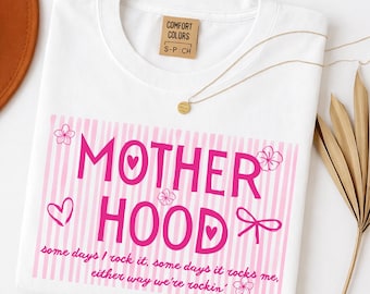 Retro Motherhood Shirt, Mom Life Tee, Trendy Mama Shirt, Cool Mom Club Shirt, Mothers Day Gift