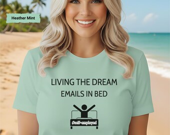 Self-Employed work from home Tee, Work From Home Shirt, Freelancer Gift, Remote Work Apparel, Funny Entrepreneur Top, Entrepreneur CEO Tee