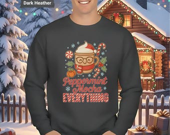 Bluza Peppermint Mocha: świąteczny sweter dla miłośników kawy