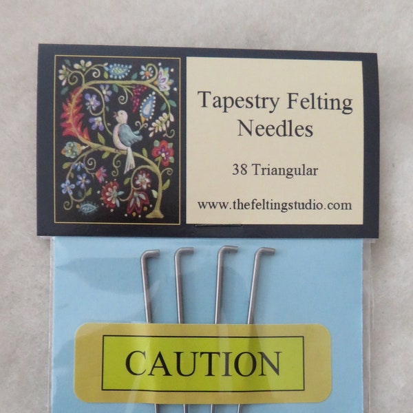 Needle Felting Tapestry Barbed Craft Needles - Groz Beckert 38 Triangular