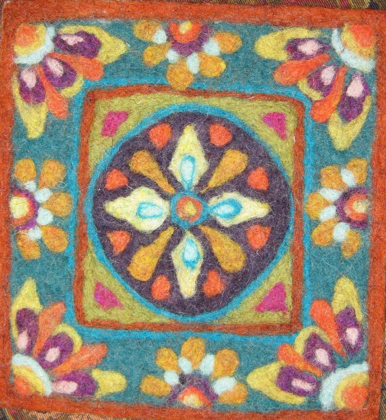 Needle Felt Tapestry Make Your Own Woolen Masterpieces Fun DIY Etsy