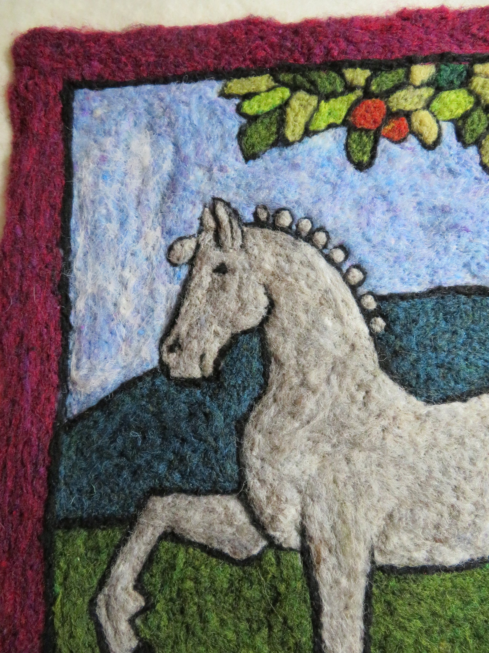 Needle Felt Kit Horse Equestrian Craft Kit Beginners Etsy