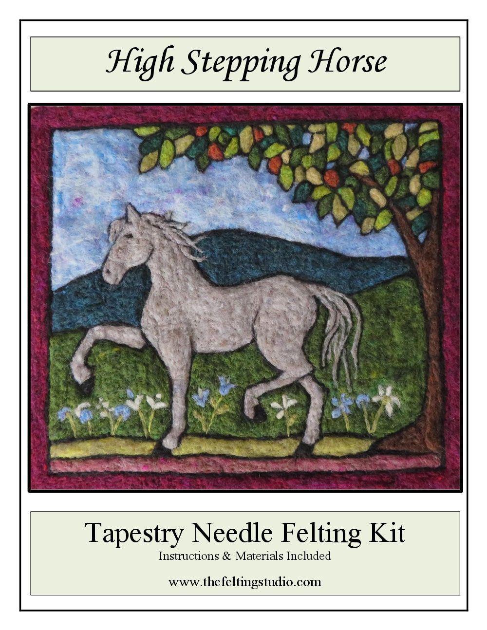 Woolbuddy Needle Felting Kit - Unicorn Kit