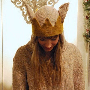 wear the wild things are sweater KNITTING PATTERN