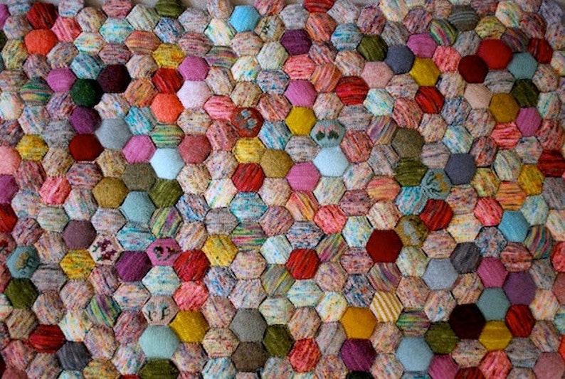the beekeeper's quilt KNITTING PATTERN image 5