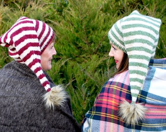 cappello confetto MODELLO DI LAVORO A MAGLIA