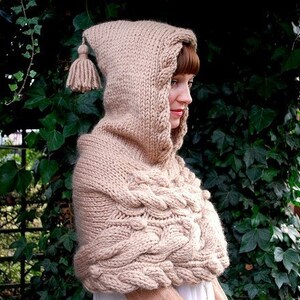 woodland hoodlet KNITTING PATTERN image 3