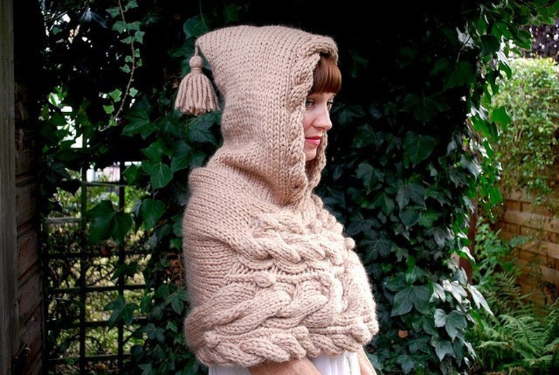 woodland hoodlet KNITTING PATTERN image 3