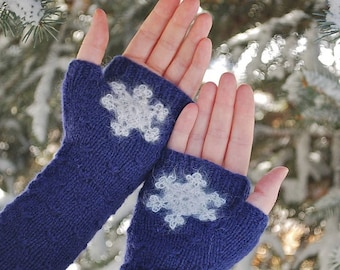 catching snowflakes KNITTING PATTERN