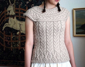 pull serpent-a-licious MODÈLE DE TRICOT