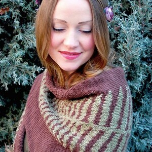 fern shawl KNITTING PATTERN image 2