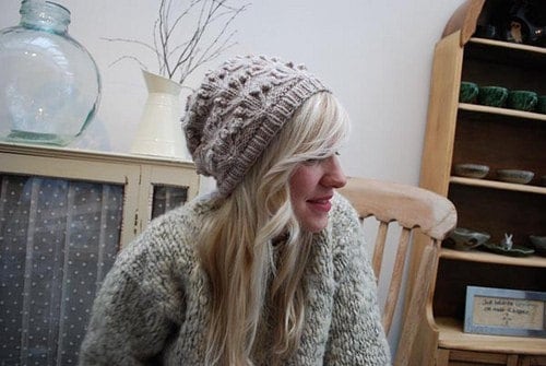 orchids and fairylights KNITTING PATTERN