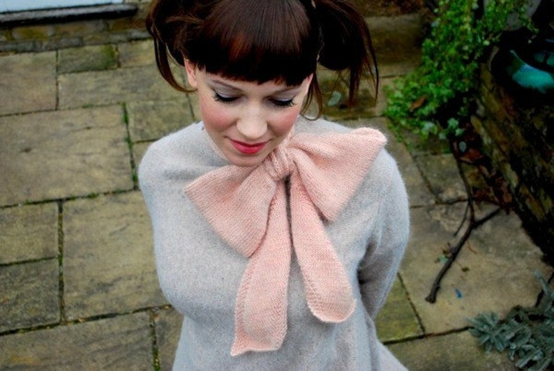 bo peep scarf KNITTING PATTERN image 5