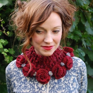 the sleeping beauty cowl - knitting pattern