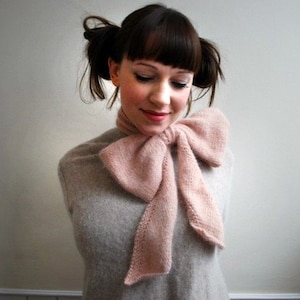 bo peep scarf KNITTING PATTERN image 1