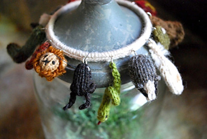 care of magical creatures charm bracelet 3 KNITTING PATTERN image 5