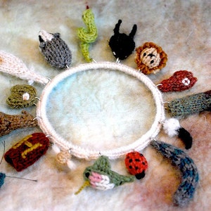 care of magical creatures charm bracelet 3 KNITTING PATTERN image 2