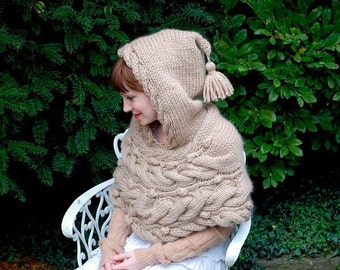 woodland hoodlet KNITTING PATTERN