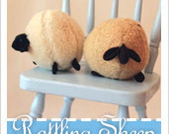 PATTERN: Sheep Ball Toy & Rattle
