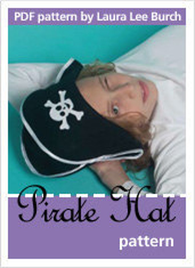 PATTERN: Pirate Hat image 3