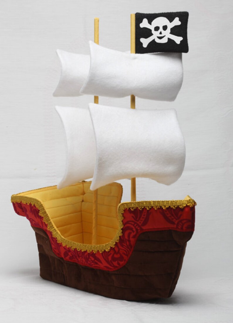 PATTERN Plundering Pirate Ship Etsy
