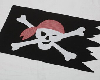PATTERN: Jolly Roger Pirate Flag