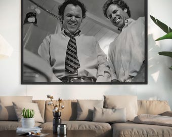 Step Brothers Film Badezimmer Poster: Schwarzweißer Humor