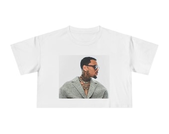 Top corto gráfico de Chris Brown: camiseta de concierto para fans del R&B