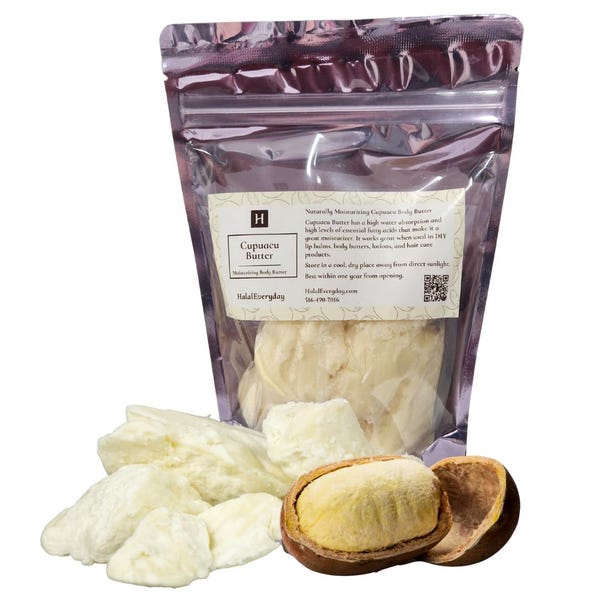 Raw Cupuaçu Butter – Unrefined Amazonian Butter for DIY Cosmetics