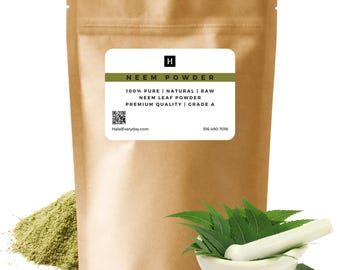 Niempulver - 100% reines natürliches rohes Azadirachta Indica-Pulver