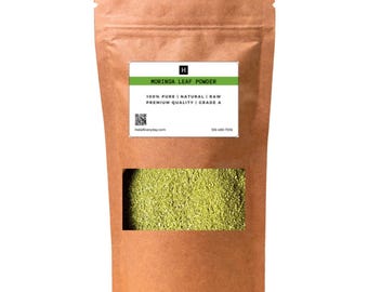 Moringa Blattpulver Vegan NON-GMO Multi-Vitamin Antioxidantien