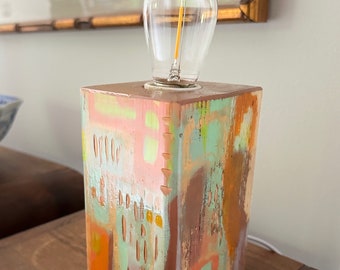 Artistic Edison Style Lamp Handmade 6