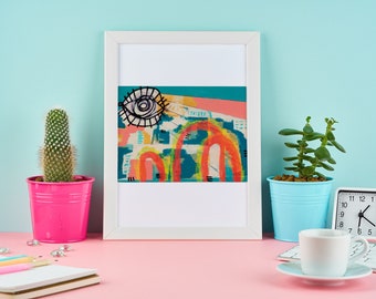 Art Print of "Eye Pop" GA