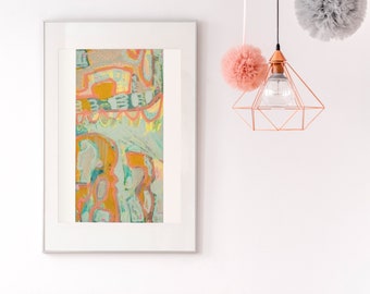 Art Print of Pastel Arches