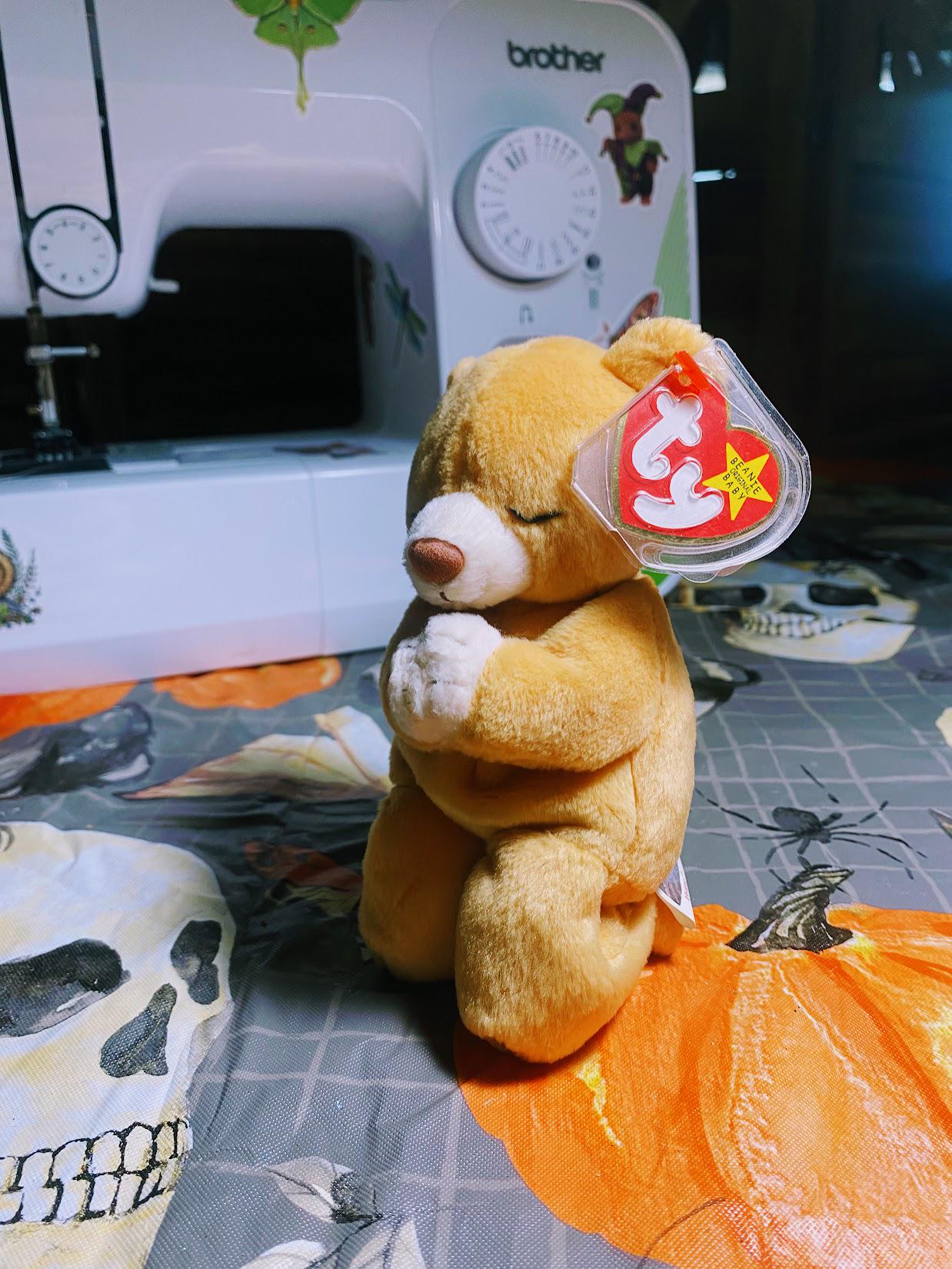 Baby Hope The Ty Hope Bear Value ❤️ HOPE ❤️ 1998 Ty Beanie