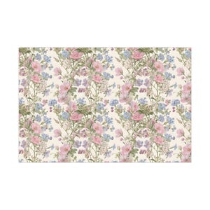 Floral Wrapping Paper - Gift Wrap Papers, Spring Gift Wrap, Floral Gift Wrap, Wrapping Paper Roll, Flower Gift Wrap